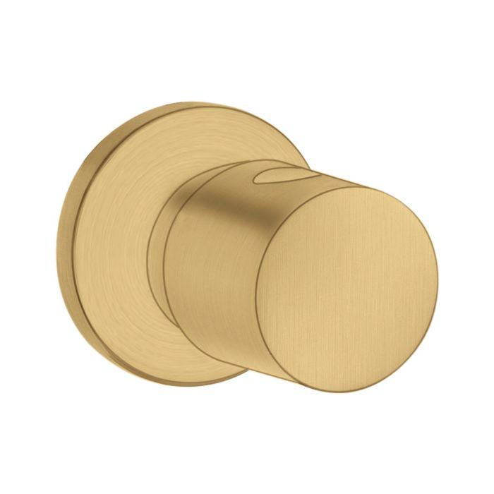 hansgrohe Axor Uno Fertigmontageset 38976250 Unterputz-Absperrventil, brushed gold optic