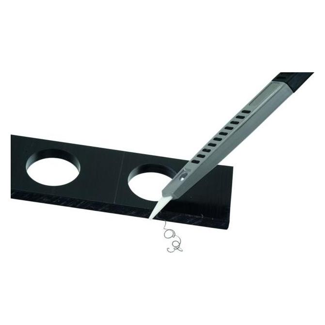 Noga Mini-Keramik-Schaber mit wechselbarer Klinge konvex (145 mm) (CR1500)