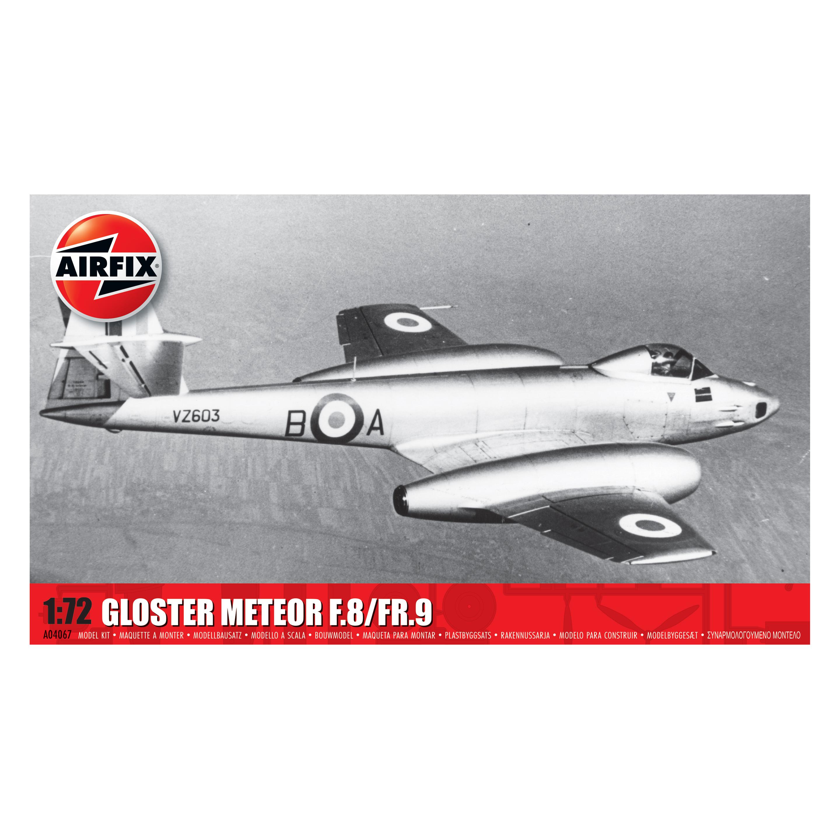 Airfix Gloster Meteor F.8/FR.9 (A04067)