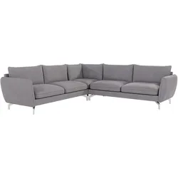 ECKSOFA Elou Grau Microfaser