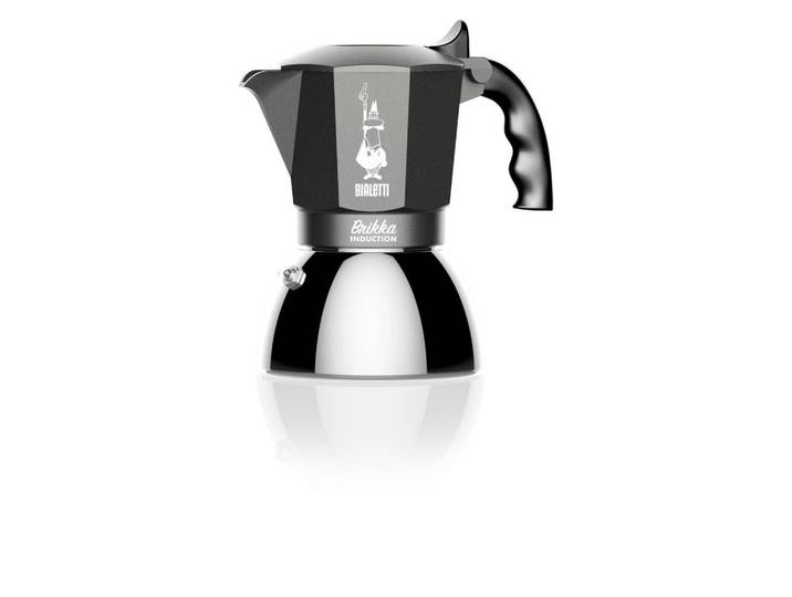Bialetti Espressokocher, Schwarz, Silber, Metall, Kunststoff, 11.5x19x19.3 cm, Kaffee & Tee, Teezubereitung & Kaffeezubereiter, Kaffeebereiter
