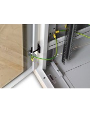 TRITON Delta RZ Schrank RAL 7035 22U 48,3 cm 19" 800 x Glastür (RZA-22-A88-CAX-A1)