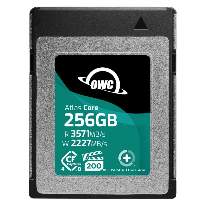 OWC 256GB Atlas Core CFexpress 4.0 Type B, VPG 200 Memory Ca (256 GB, CFexpress, CFexpress Typ B) (OWCCFXB4C00256)