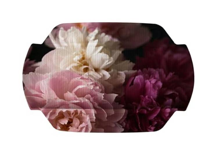Kleine Wolke Nackenpolster Rosemarie Bordeaux 32 x 22 cm