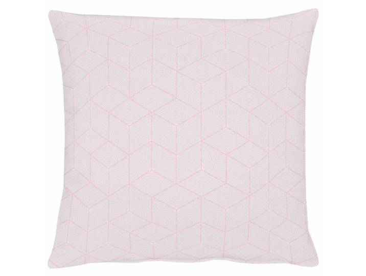Dekokissen APELT 7901 Uni Fleck Gr. 2, rosa (rosé, gemustert unifarben), B:49cm L:49cm, Kunstfaser, Polyester, Dekokissen_Sitzkissen_Kissenhüllen, Dekokissen, Kissenhülle ohne Füllung, 1 Stück
