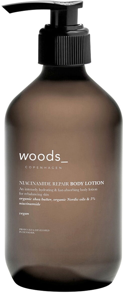 400ml woods_ copenhagen NIACINAMIDE REPAIR BODY LOTION