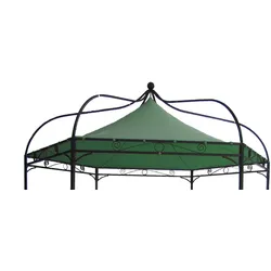 Ersatzdach für Pavillon MODENA, Polyester PVC-beschichtet grün