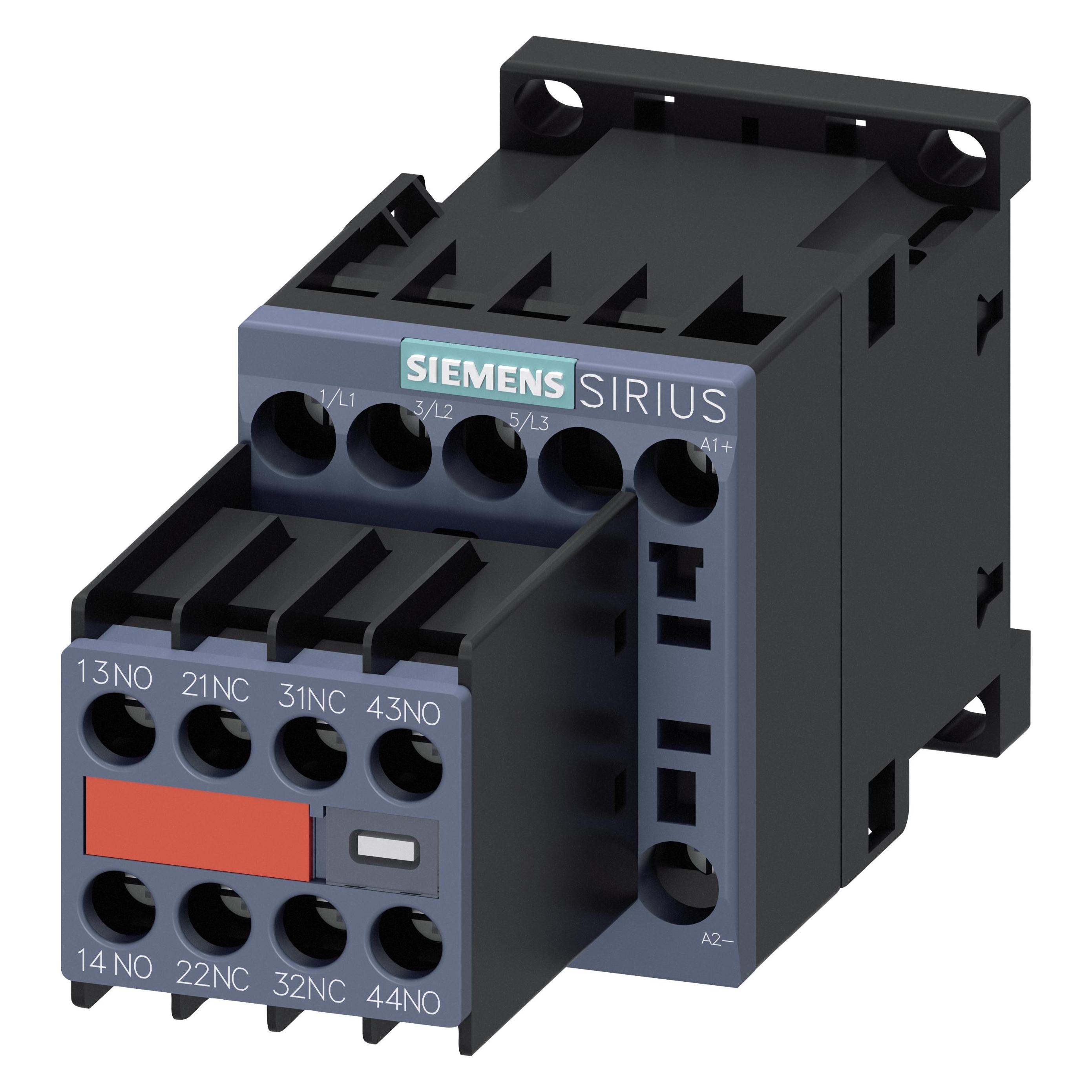 Siemens CONTACTOR S00 12A 24VDC 2NO/2NC SCREW (3RT2017-1BB44-3MA0)