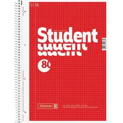 BRUNNEN Student Collegeblock DIN A4 kariert