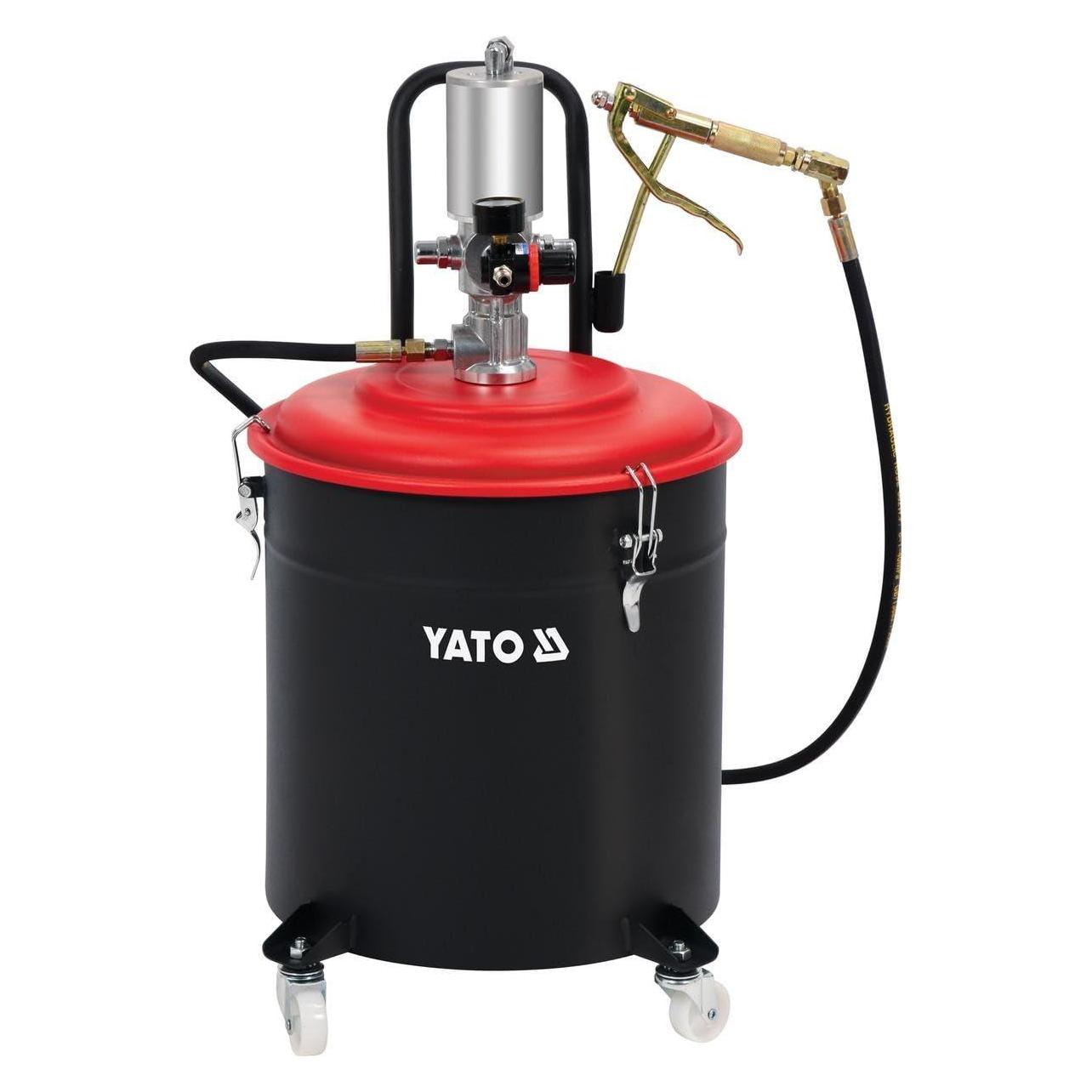 Yato Pneumatik Fettpresse 30 Liter 40 MPa YT-07068 (Fettpresse) (YT-07068)