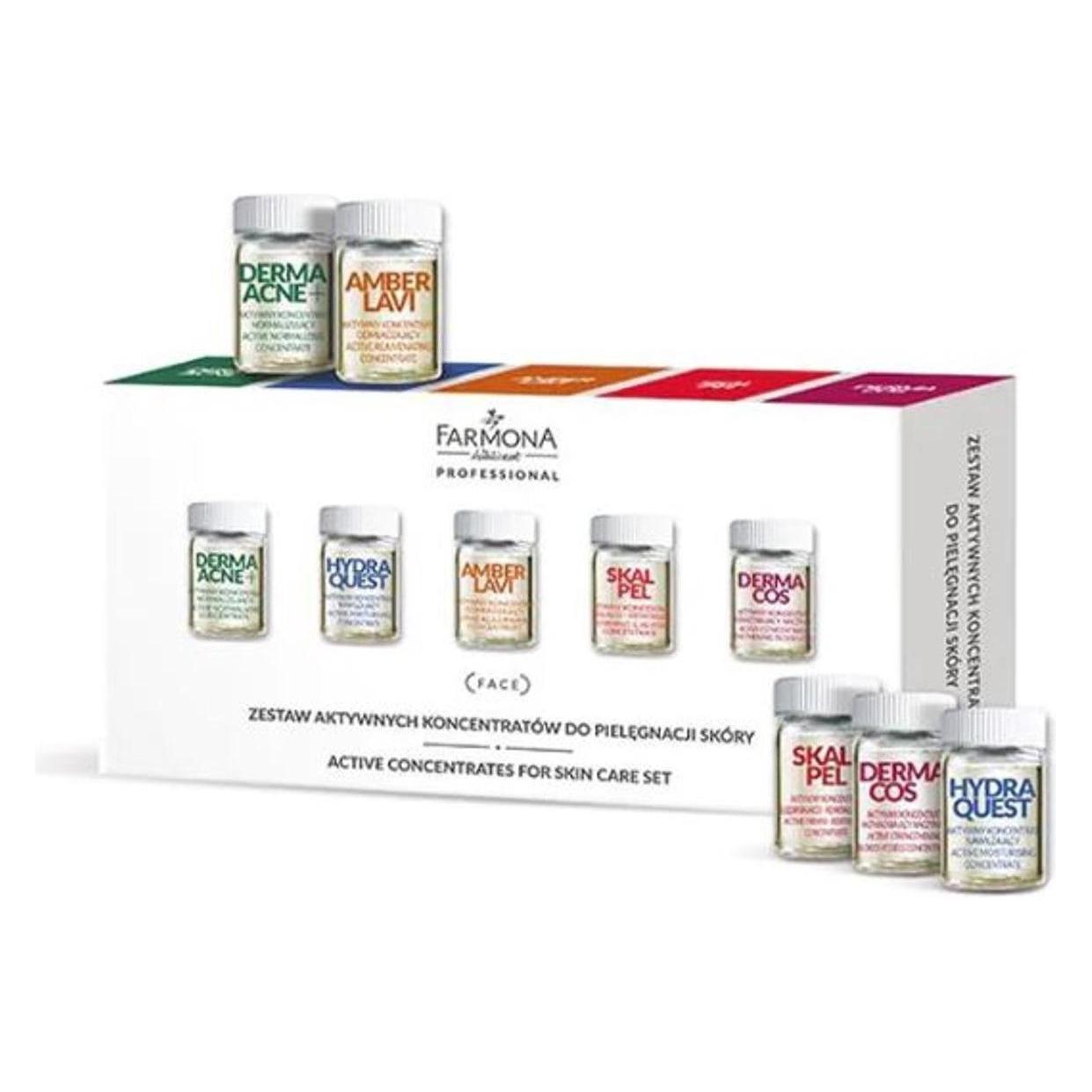 Farmona Professional Active Face Concentrate Set für alle Hauttypen (Gesichtspflege Set) (5900117007136)
