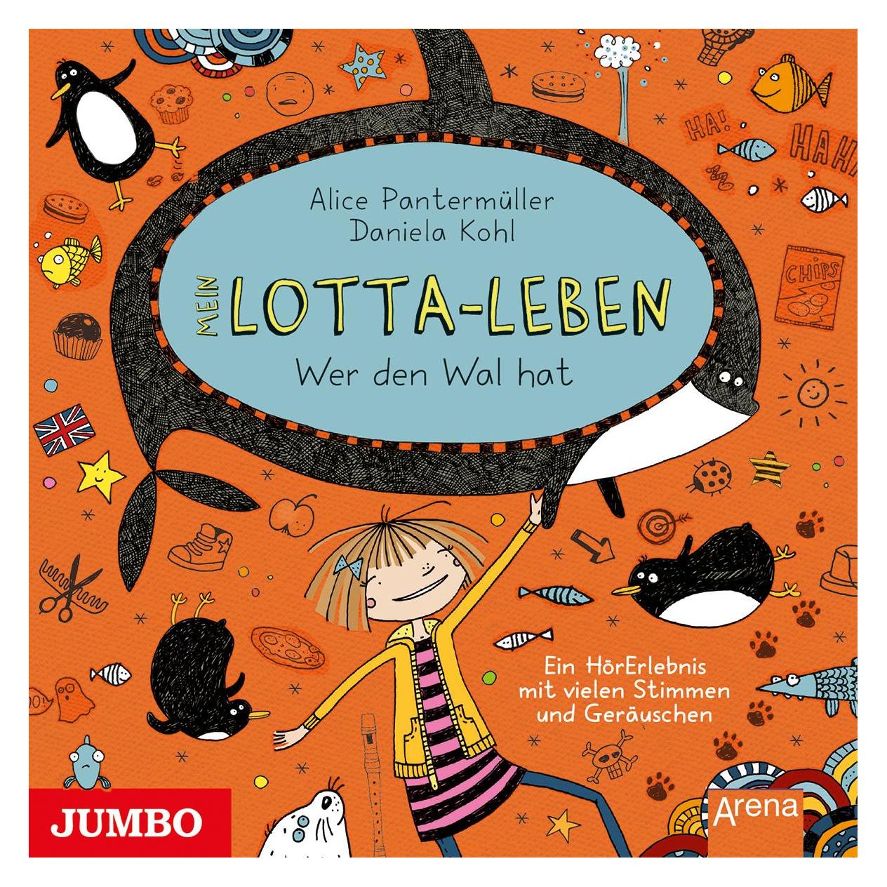 Jumbo CD Mein Lotta-Leben 15 - Wer den Wal hat (Englisch) (8337-3968-2)