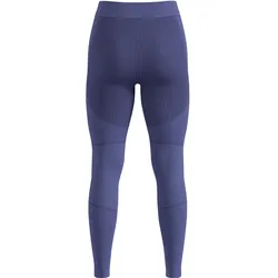 Odlo, Damen, Funktionsunterhose, Lange Seamless Performance Wool Funktionstights (L), Blau