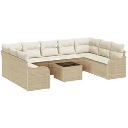 vidaXL, Gartenlounge, Owen (mit Tisch)