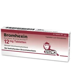 Bromhexin Hermes Arzneimittel 12mg 20 St