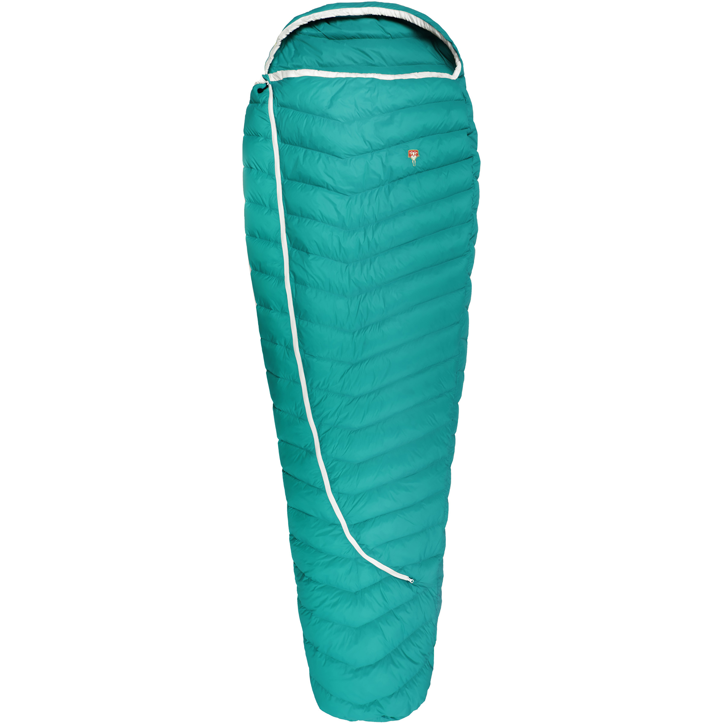 Grüezi Bag DownWool Extreme Light 2.0 Schlafsack Daunenschlafsäcke tuerkis Größe max. 175cm Camping