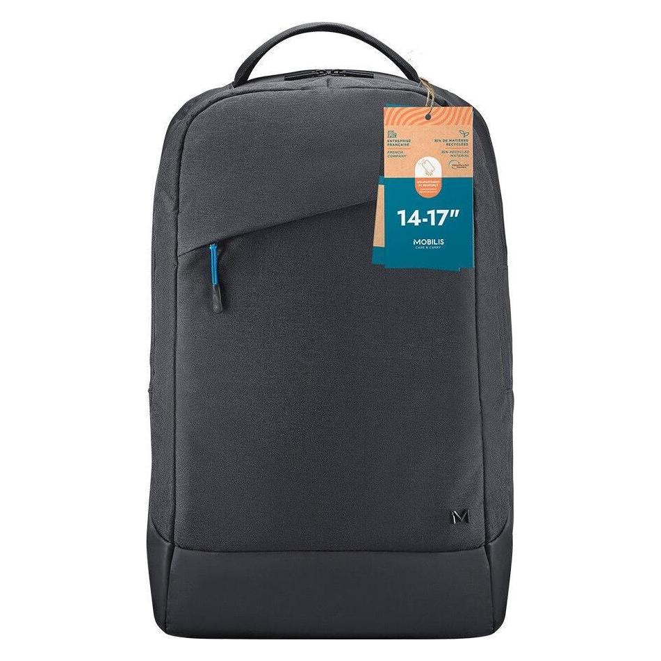 Mobilis TRENDY BACKPACK 14-17IN BLACK - 35 RECYCLED (16 l) (025029)