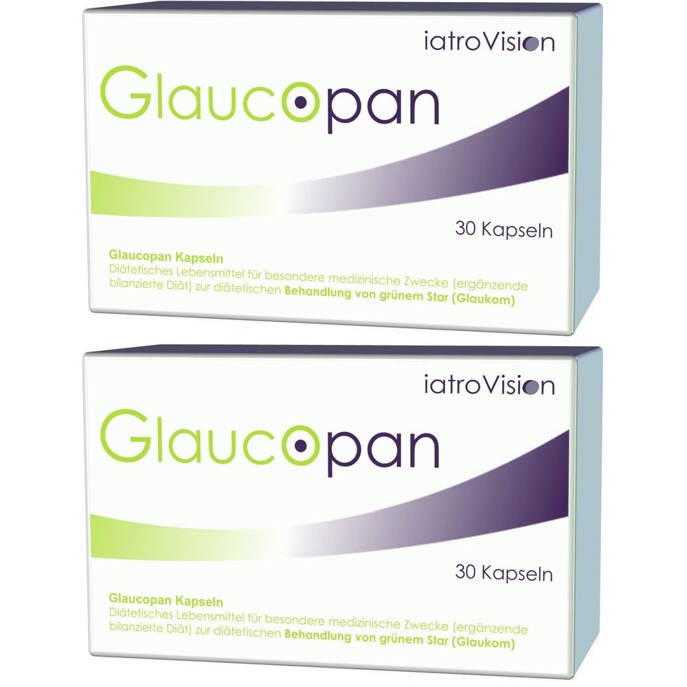 Glaucopan Kapseln 2x 2x30 St