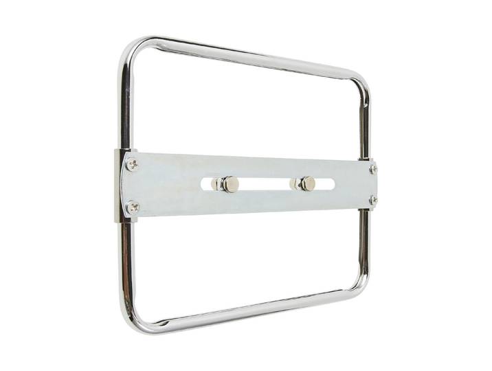 Umove Nummerrahmen Moto Chrom 18 × 14 cm