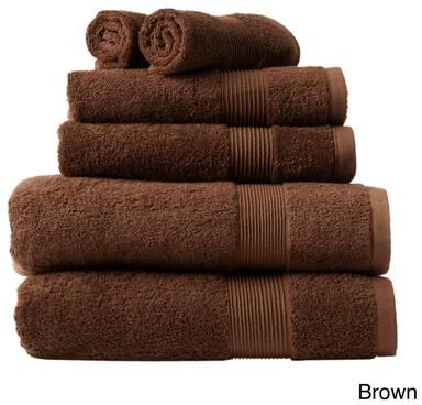 Soft Touch Cotton Bath 6-piece Towel Set