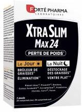 Forté Pharma XtraSlim Max 24 30 Comprimés Jour + 30 Comprimés Nuit - Boîte