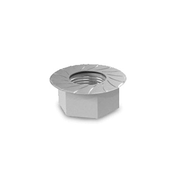 K2 Systems K2 Bundmutter mit Sperrverzahnung, M8 1000043