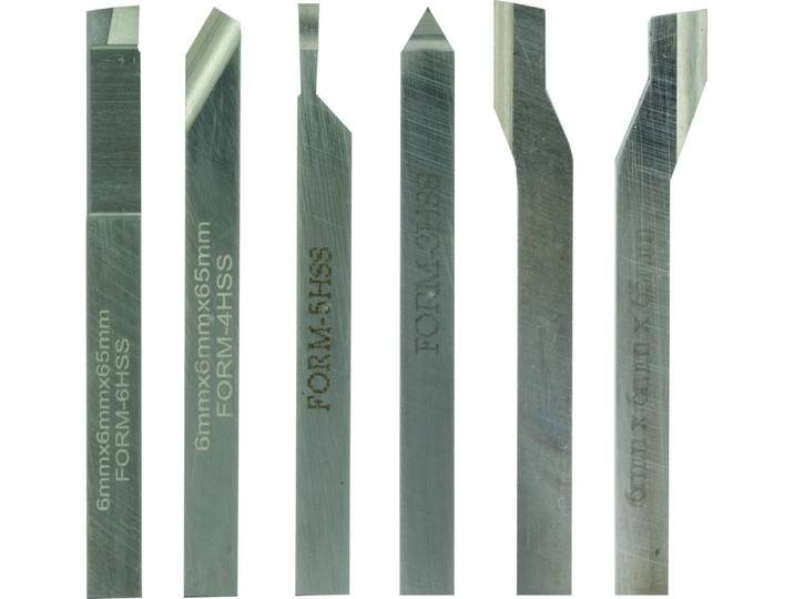 Proxxon 24524 Drehstahlsatz 6 x 6 mm 6 teilig für Proxxon FD150/e