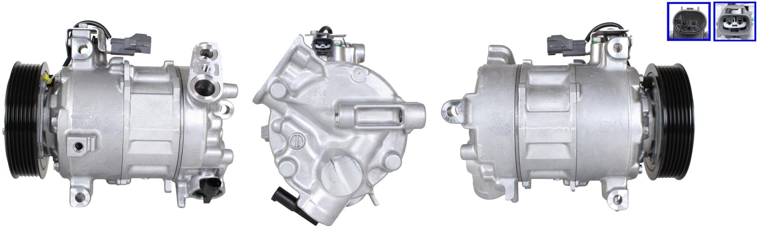 Lucas Kompressor, Klimaanlage Acp01166 Für Jeep
