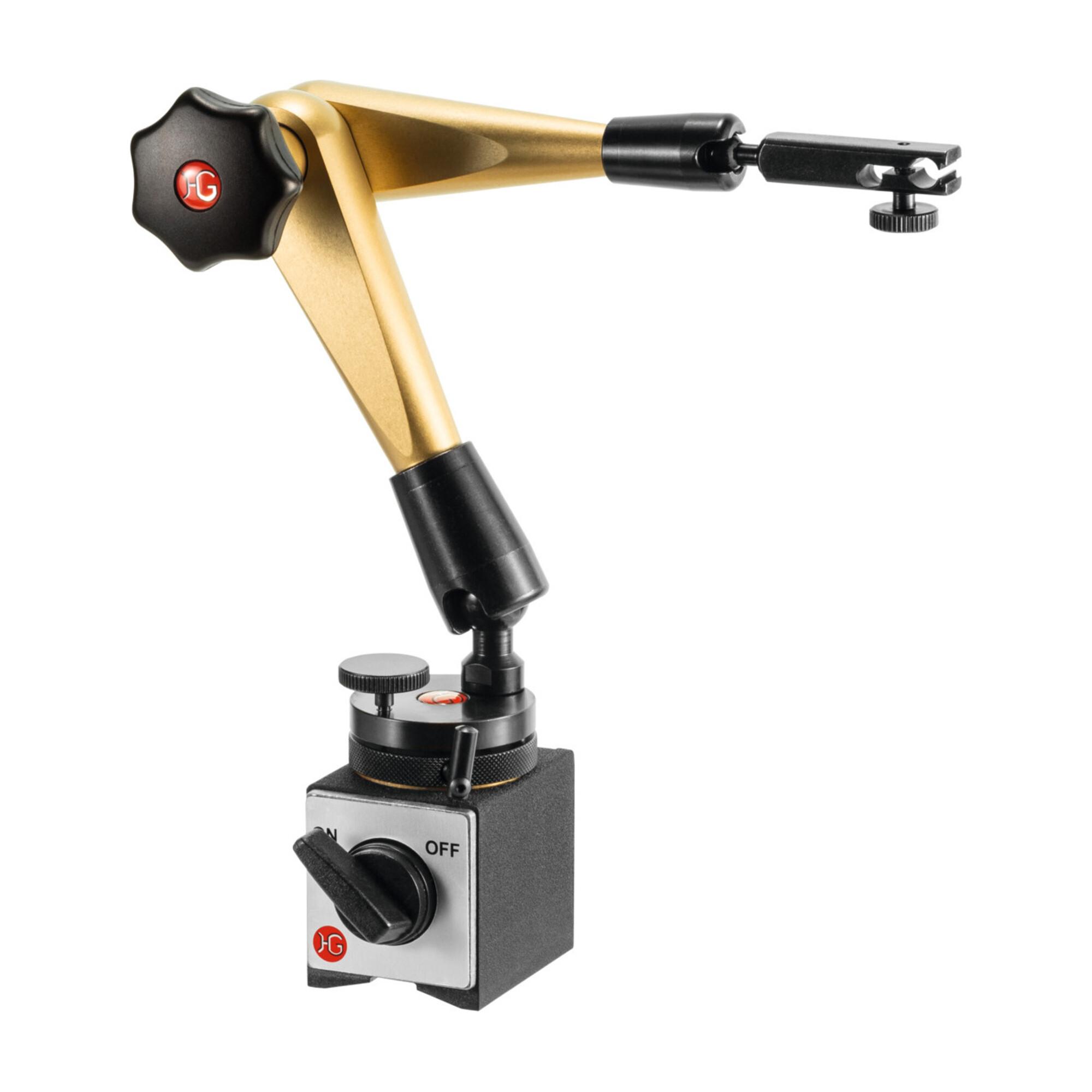 HG Hydraulisches Magnet-Messstativ (mit Fuß) mit mechanischer Feineinstellung am Fuß, Ausladung: 300 mm ; nVent HOFFMAN (104319)