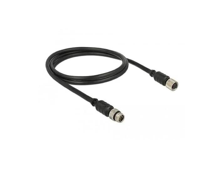 NAVILOCK verlengkabel M8 stekker > M8 jack waterdicht 1 m voor M8 GNSS-ontvanger
