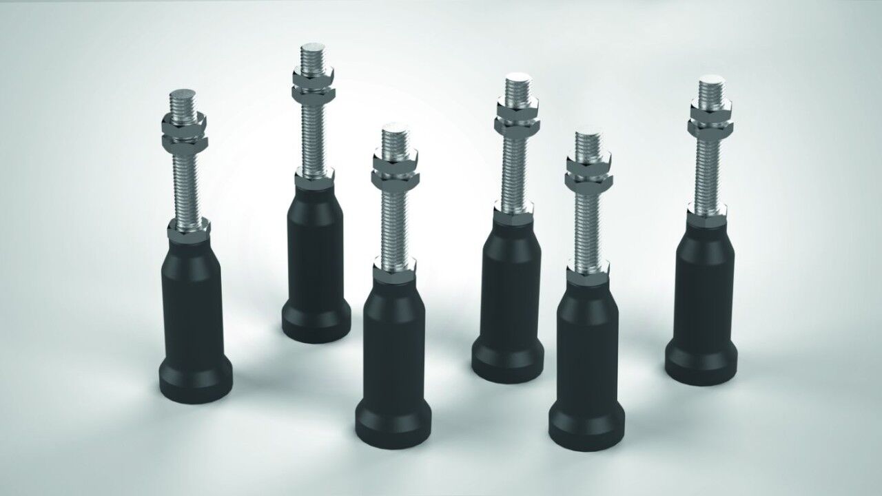 Bette Zubehör Füße B50-0016, 13-18 cm für DW>= 120 cm, B50-0016 B50-0016