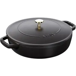 Staub Braiser, Pfanne + Kochtopf, Schwarz