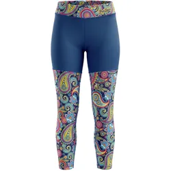 Freisein, Damen, Tights, TwistedDancing (M), Blau, Mehrfarbig