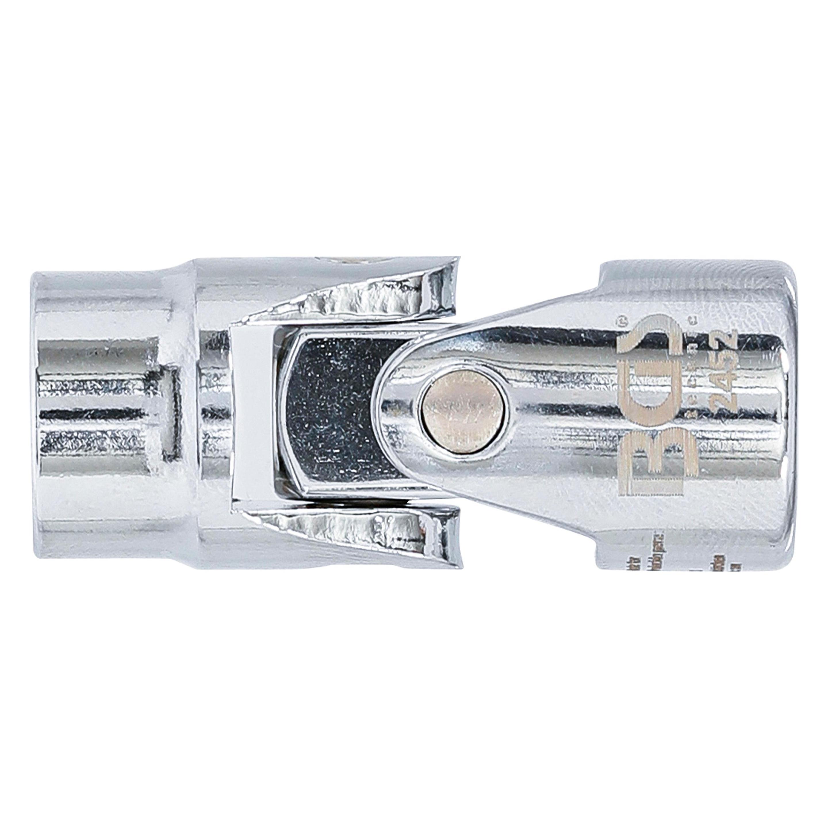 BGS Kardangelenk-Einsatz Sechskant | Antrieb Innenvierkant 10 mm (3/8") | SW 12 mm (12 mm) (2452)