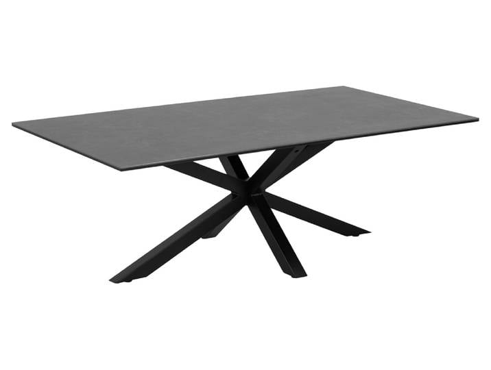 AC Design Heaven Couchtisch 130x70cm Schwarz, rechteckig, aus Glas und Metall, modern, hohe Möbelqualität