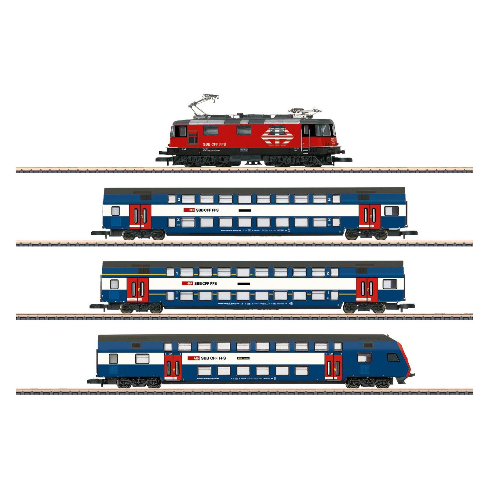 Märklin 81195 Z Zugpackung Züricher S-Bahn der SBB (Spur Z) (81195)