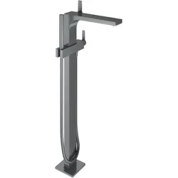 Keuco Edition 11 Wannenarmatur 51127130100 bodenstehend, Ausladung 291mm, Schwarzchrom gebürstet