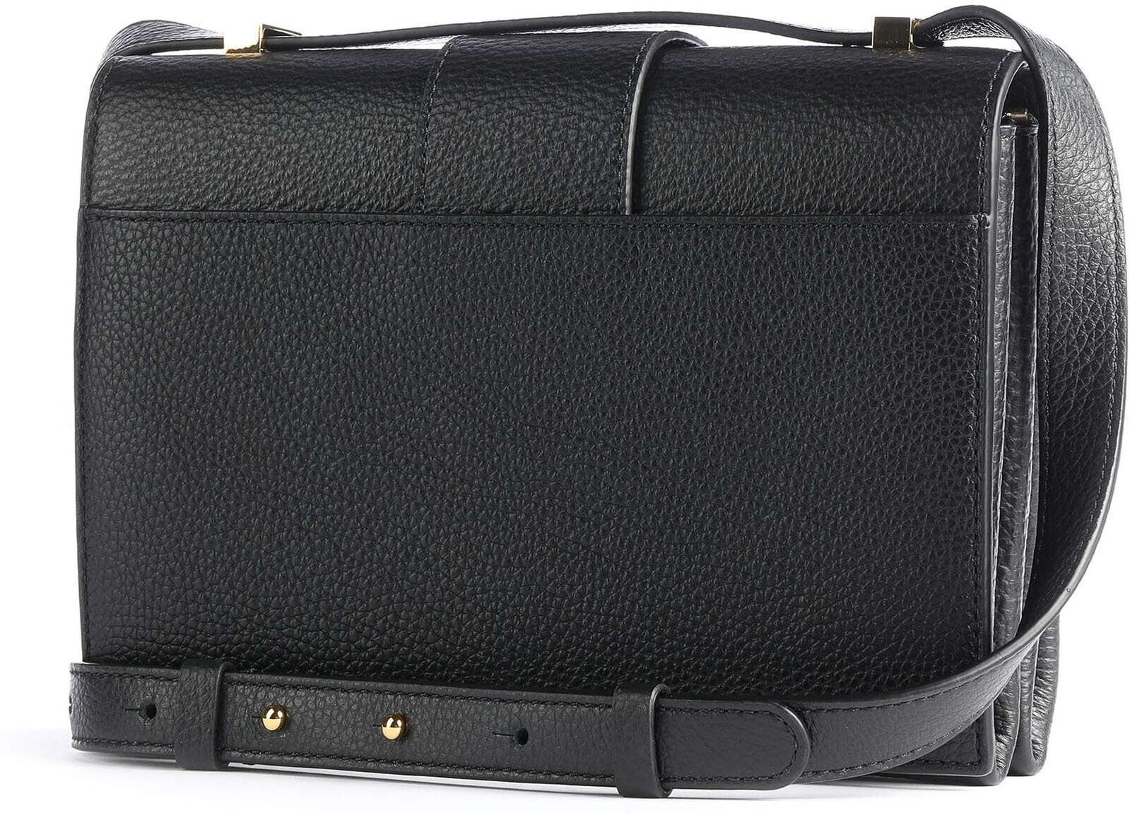Coccinelle Arlettis Schultertasche aus Leder, schwarz