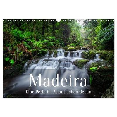 Madeira - Eine Perle im Atlantischen Ozean (Wandkalender 2027 DIN A3 quer), CALVENDO Monatskalender
