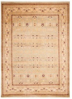 SAFAVIEH Couture Hand-knotted Heirloom Aliyah Traditional Oriental Wool Rug with Fringe