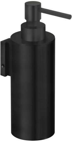 Herzbach Deep Black Seifenspender 23.811000.1.12 schwarz matt, Wandmontage