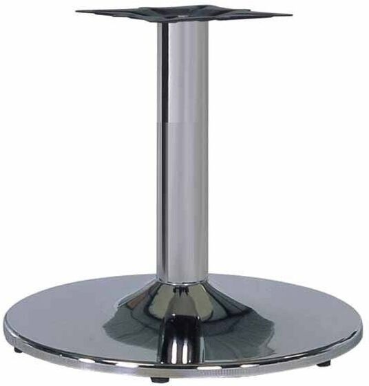 B2B Partner Tischgestell ZEUS, niedrig, 500 x 420 mm, Chrom