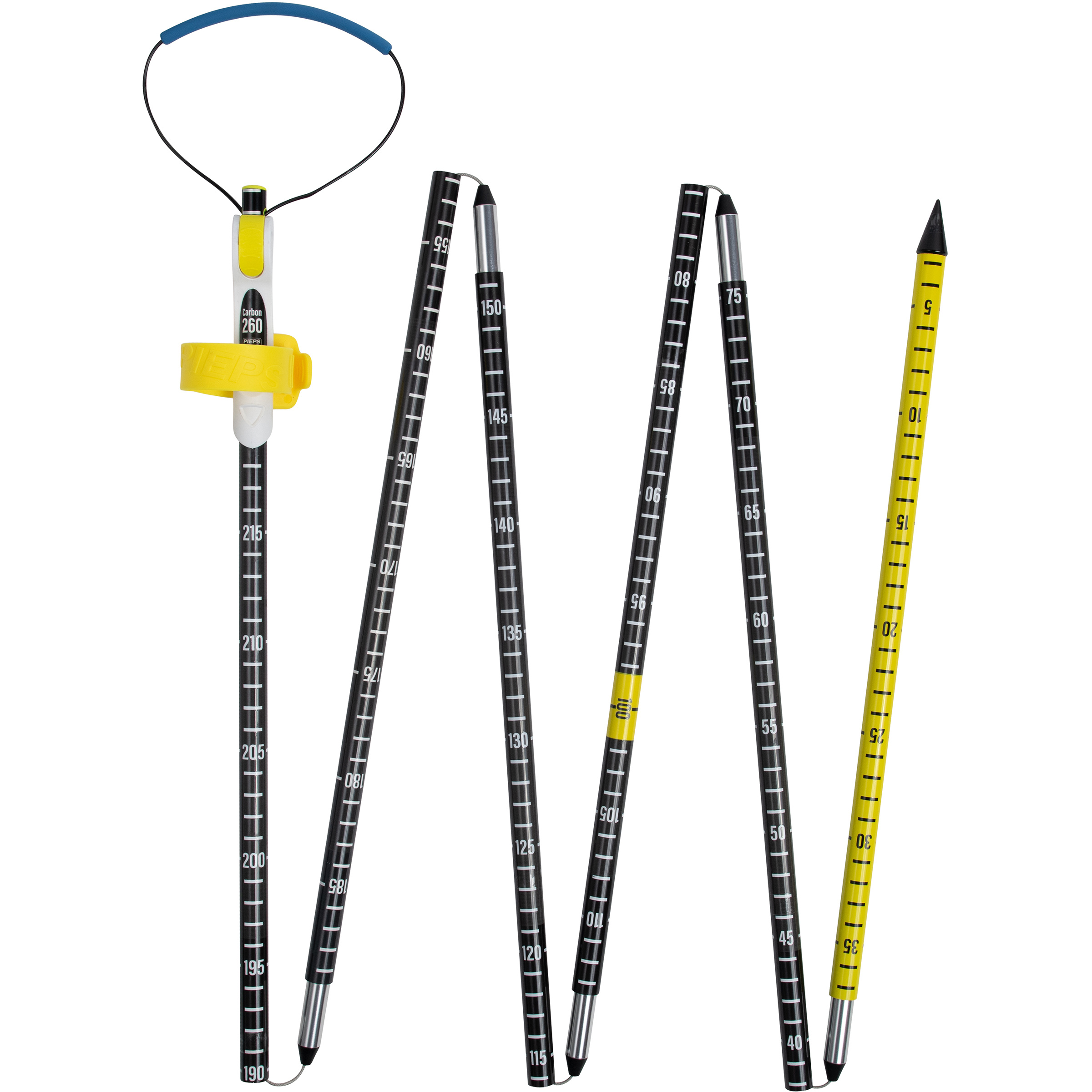 Pieps Carbon 260 Pro Lawinensonde Sonde schwarz Trekking