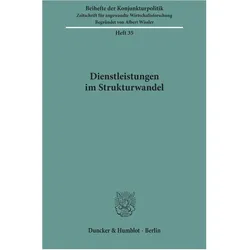 Dienstleistungen im Strukturwandel., Fachbücher von Herbert Wilkens