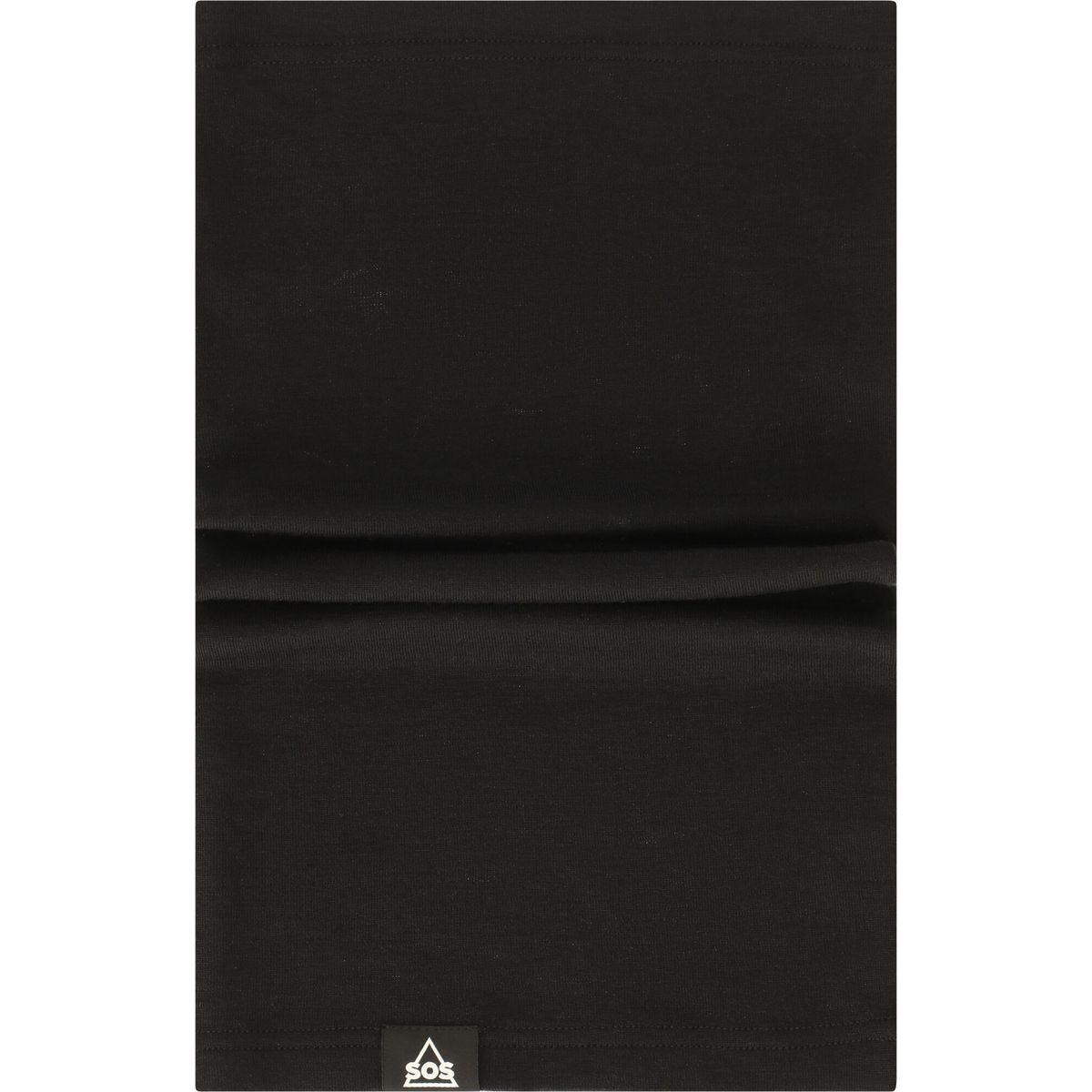 SOS Polaris Merino Wool Neckgaiter black (1001) One size SOS263594-1001-One size