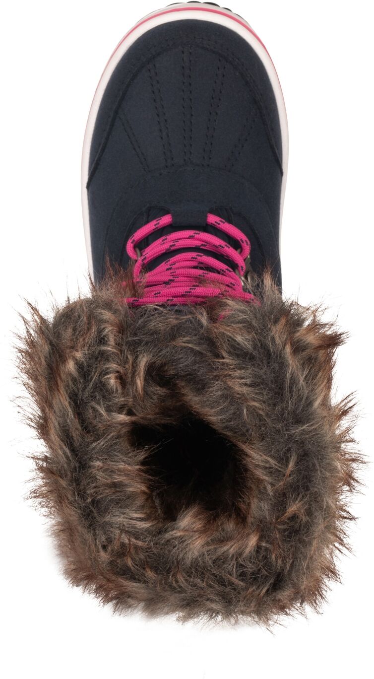 Winterstiefel TROLLKIDS "GIRLS HOLMENKOLLEN SNOW BOOTS XT", Jungen, Gr. 30, wärmend, bunt (navy, magenta), Synthetik, Textil, Schuhe Winterstiefel, Winterschuhe, Winterboots, Snowboots, wasserdicht, reflektierend
