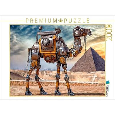 CALVENDO Puzzle Daniel, das Dromedar | 2000 Teile Lege-Größe 90x67cm Foto-Puzzle für glückliche Stunden
