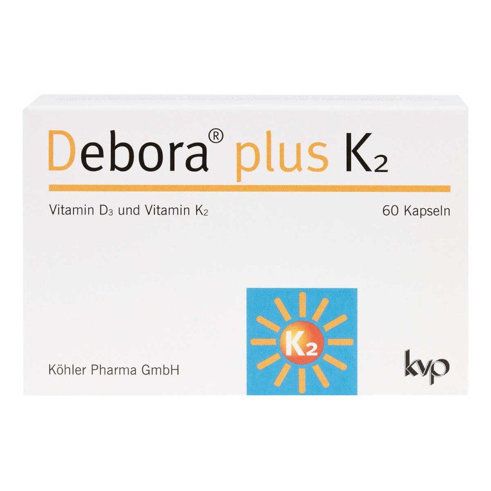 Köhler Pharma GmbH Debora plus K2 Kapseln 12510166