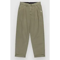 Element Big Pleated Chino Hose kalamata Gr. 34
