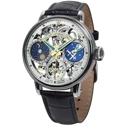 Poljot International 9931.2940565 Herrenuhr Handaufzug Orbita Schwarz/Türkis